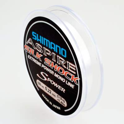 Shimano Aspire Silk Shock 0,25mm 150m - 0,25mm - transparent