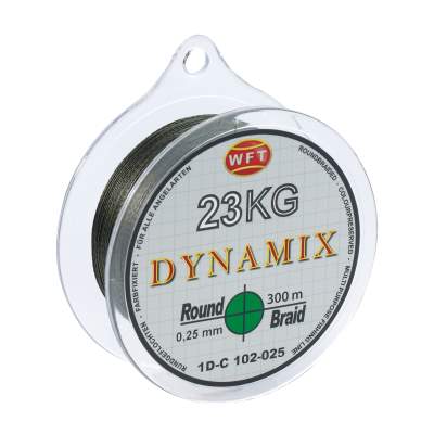 WFT Round Dynamix grün 26 KG 300 m 0,30mm, grün - TK26kg - 0,3mm - 300m