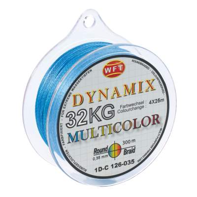 WFT Round Dynamix Multicolor 10 KG 300m 0,10mm, multicolor - TK10kg - 0,1mm - 300m