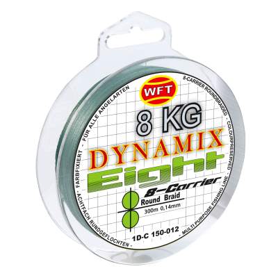 WFT Round Dynamix 8 grün 6Kg 300m 0,10mm grün - TK6kg - 0,1mm - 300m