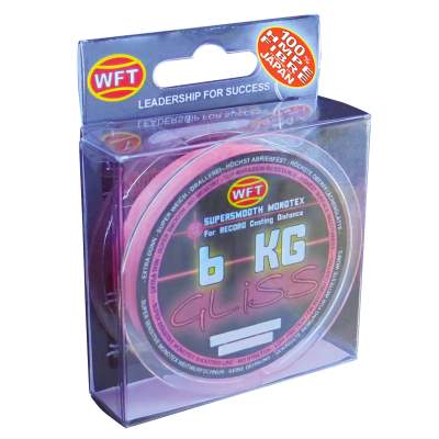 WFT Gliss pink 150m 6KG 0,12 mm, pink - TK6kg - 0,12mm - 150m