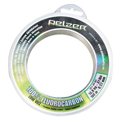 Pelzer Fluorocarbon 100m 0,62, clear - TK19,5kg - 0,62mm - 100m