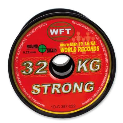 WFT 32 KG Strong Schnur 300 022GR, 300m - 0,22mm - grün - 32kg