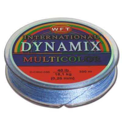 WFT International Dynamix 300 012, 300m - 0,12mm - multicolor - 8,9kg