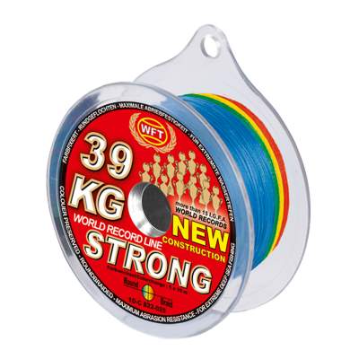 WFT New Strong multicolor 39KG 600m 0,25mm, multicolor - TK39kg - 0,25mm - 600m