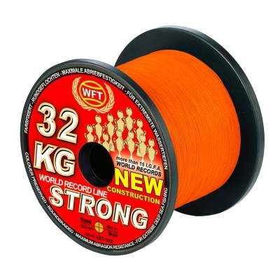 WFT New Strong orange 51KG 600m 0,32mm, orange - TK51kg - 0,32mm - 600m