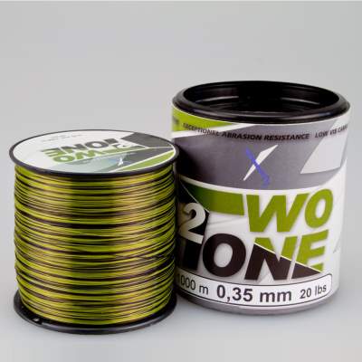 X2 Two Tone 2 Camou Line - 1000 0,35, 1000m - 0,35mm - camou - 11,8kg