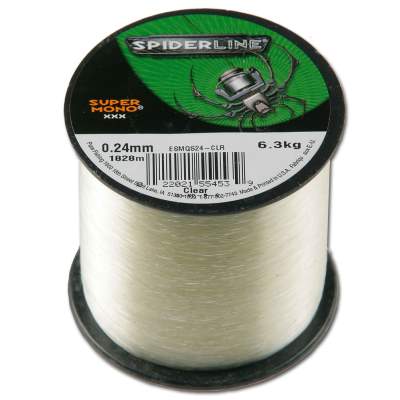 Spiderwire Super Mono XXX 820 037, 820m - 0,37mm - transparent - 15,1kg