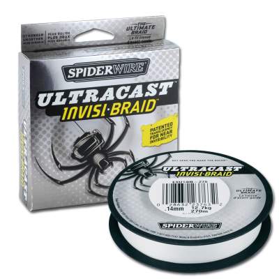 Spiderwire Ultracast Invisi Braid 0,12mm 270m, 270m - 0,12mm - translucent - 9,1kg