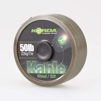Korda Kable Leadcore 7m Weed/ Silt, 7m - Weed / Silt