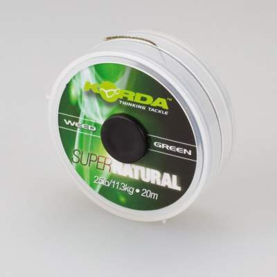 Korda SuperNatural, 20m - Weedy Green - 25lb
