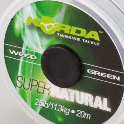 Korda SuperNatural, 20m - Weedy Green - 25lb