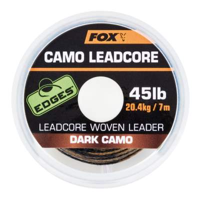Fox Dark Camo Leadcore 45lb 7m, TK45lb - 7m