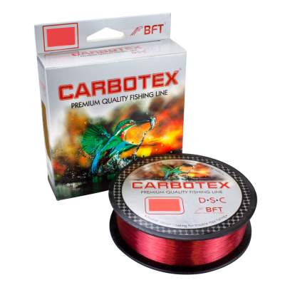 Carbotex DSC (Double Silicon Coating), 500m - 0,18mm - 4,75kg - red glow