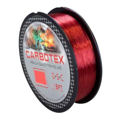 Carbotex DSC (Double Silicon Coating) rot 500m 0,16mm 500m - 0,16mm - red glow - 3,9kg
