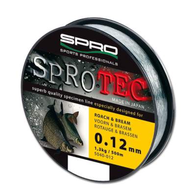 SPRO Spro-Tec Rotaugen & Brassen 018 500m - 0,18mm - grau/grün - 2,9kg
