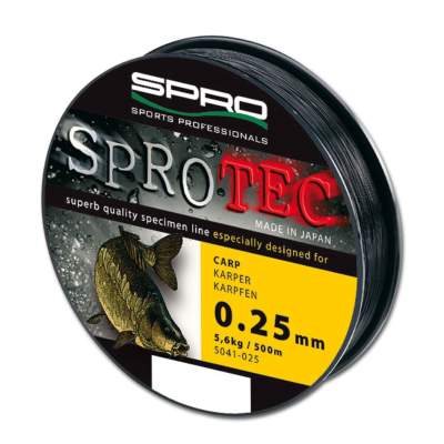 SPRO Spro-Tec Karpfen 028 400m - 0,28mm - schwarz - 6,7kg