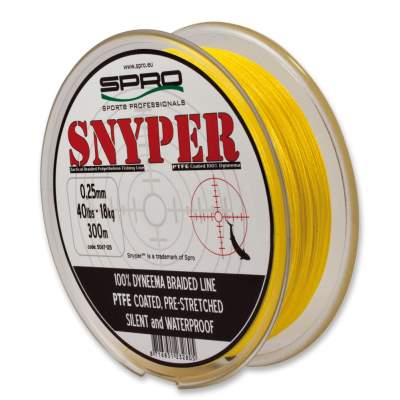 SPRO Snyper Fluo gelb 0,10, Fluo Gelb - TK7kg - 0,1mm