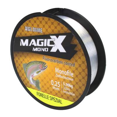 Angel Domäne Magic-X Forelle Spezial, 350m - 0,25mm - 5,9kg - kristallklar