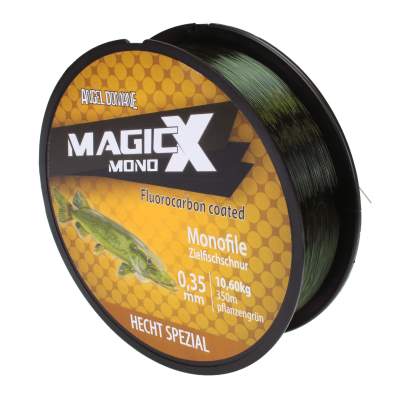 Angel Domäne Magic-X Hecht Spezial 350m - 0,30mm - 8,1kg - olivgrün