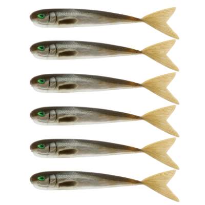 Westin Mega Teez 3,5 (88,9mm) No Action V Tail Shad Sneaky Bass, 8,89cm - Sneaky Bass