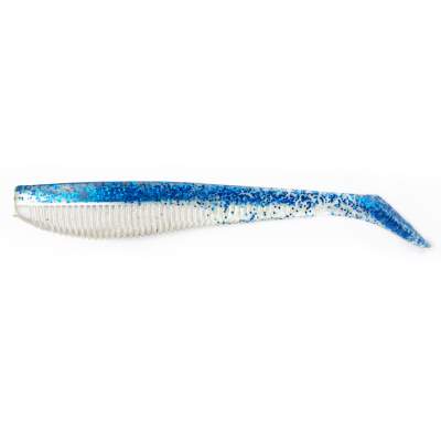 Angel Domäne Low Action Shad, 13,5cm, Pearl Clear Blue glitter 13,5cm - Pearl Clear Blue glitter - 1Stück