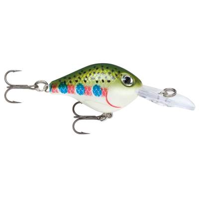 Rapala Wobbler Ultra Light Crank Crankbait 3,0cm RT, - 3cm - rainbow trout