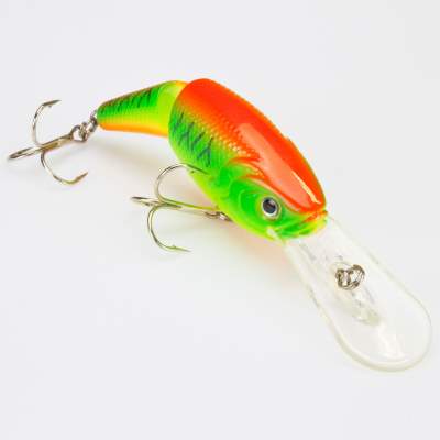 Jointed Shad DR Wobbler toxin green