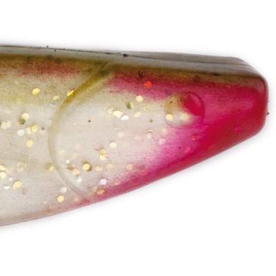 Relax Kopyto River 6, ca 16,0cm, 135 2er Pack, 16cm - perlweiss- glitter- dunkelgrün roter Schwanzteller (Boddensau) - 2er Pack
