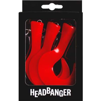 Headbanger Lures Headbanger Spare Tail 23 (Ersatzschwanz für 23cm Headbanger) Red, Headbanger Lures Headbanger Spare Tail (Ersatzschwanz) Red