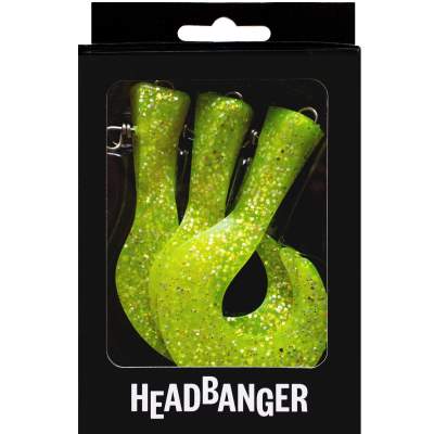 Headbanger Lures Headbanger Spare Tail 23 (Ersatzschwanz für 23cm Headbanger) Chartreuse, Headbanger Lures Headbanger Spare Tail (Ersatzschwanz) Chartreuse
