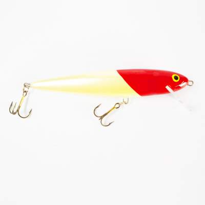 Salmo Whitefish Wobbler floating 13,0cm RH, - 13cm - Red Head - 20g - 1Stück