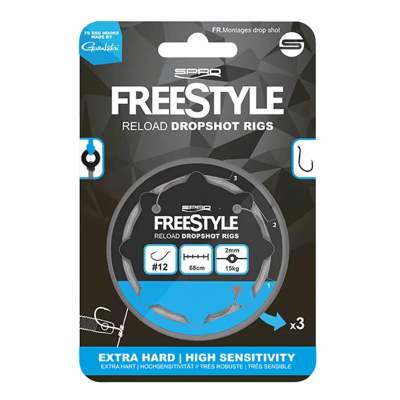 Spro Freestyle Reload Dropshot Rig 26, - 0,26mm - 3Stück