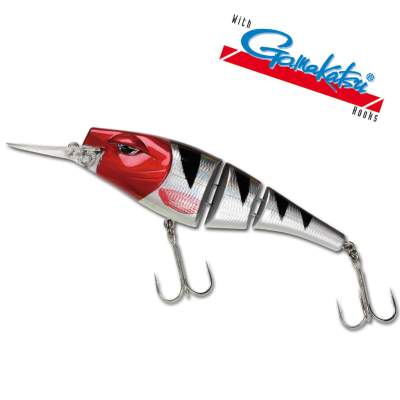 SPRO Pikefighter 1 Triple Jointed DD 145 SRH, - 14,5cm - silver redhead - 54g - 1Stück
