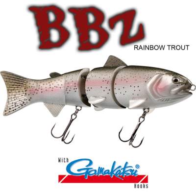 SPRO BBZ-1 8 Swimbait slow sinking Rainbow Trout, - 24cm - rainbow trout - 133g - 1Stück