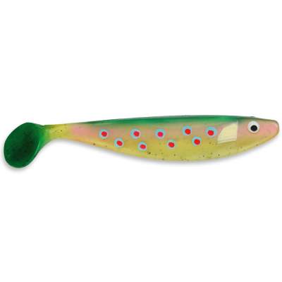 SPRO Wob Shad Gummifisch 15cm Rainbow Trout, - 15cm - Rainbow Trout - 1Stück