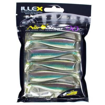 Illex Nitro Shad 90 Gummifisch Eperlan, 9cm - Eperlan - 7,5g - 6 Stück