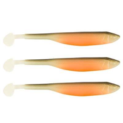 Fox Rage Tiddler Fast Gummifisch 18cm Hot Olive UV, 18cm - Hot Olive - 3Stück