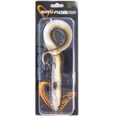 Savage Gear Real Eel (Ready to fish), 1 Stück 30cm, 80g, Olive Pearl, - 30cm - Olive Pearl - 80g - 1Stück