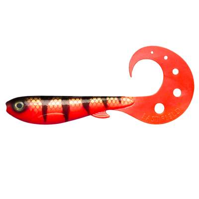 Eastfield Lures Wingman Curly Softbait 22cm Red Tiger,
