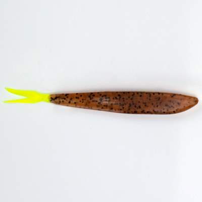 Lunker City Fin-S Fish 4,0 TCPS, - 10cm - Tail Colour Pumpkin Seed CT - 8Stück