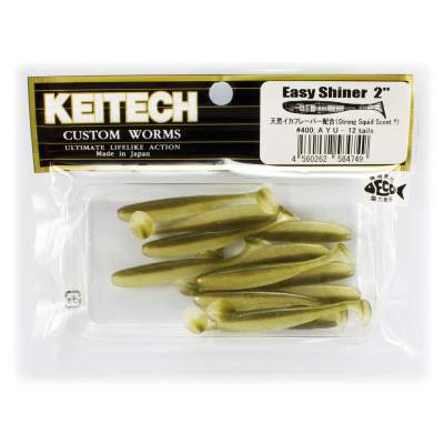 Keitech Easy Shiner 2 Gummifische 5,4cm - 1g - Ayu - 12Stück
