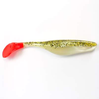 Bass Assassin Sea Shad 6,0 SPGR, - Salt&Pepper Gold Ph./Red TL- 15cm - 4 Stück