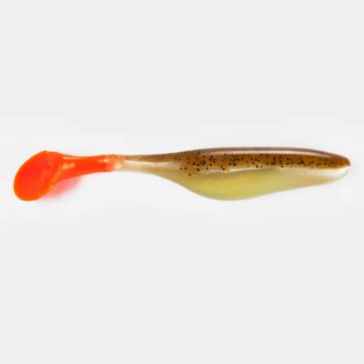 Bass Assassin Sea Shad 6,0 BS/OT, - Brown Shad/Orange Tail - 15cm - 4 Stück