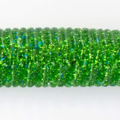 Angel Domäne Finesse Stick Fish, 15,0cm, Mystic Green Glitter, - 15cm - Mystic Green Glitter - 1Stück