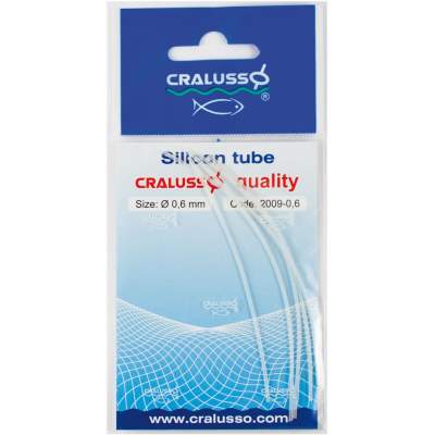 Cralusso Silicon Tube 06, 0,6mm - 5Stück