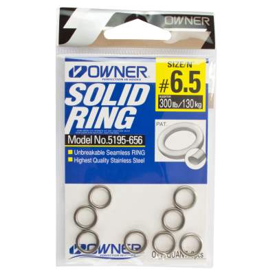 Owner Solid Ring Stainless Steel 5195-656 Gr. 6,5 130Kg,