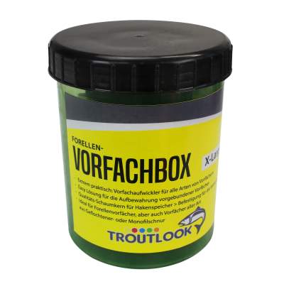 Troutlook Forellen-Vorfachbox X-Large - 12,8x9,5cm