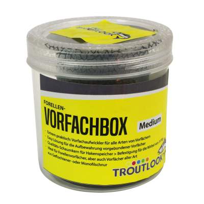 Troutlook Forellen-Vorfachbox Medium - 8,0x6,5cm
