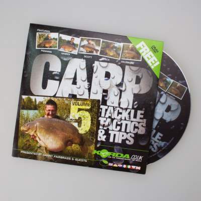 Korda DVD Carp Tackle, Tactics & Tips Vol. 5 - FREE, - 1Stück